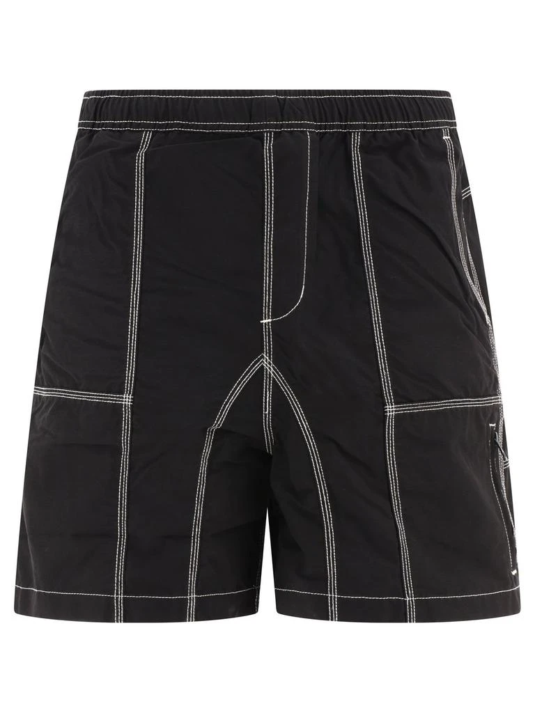 Brain Dead Brain Dead Contrast Stitch Shorts 1
