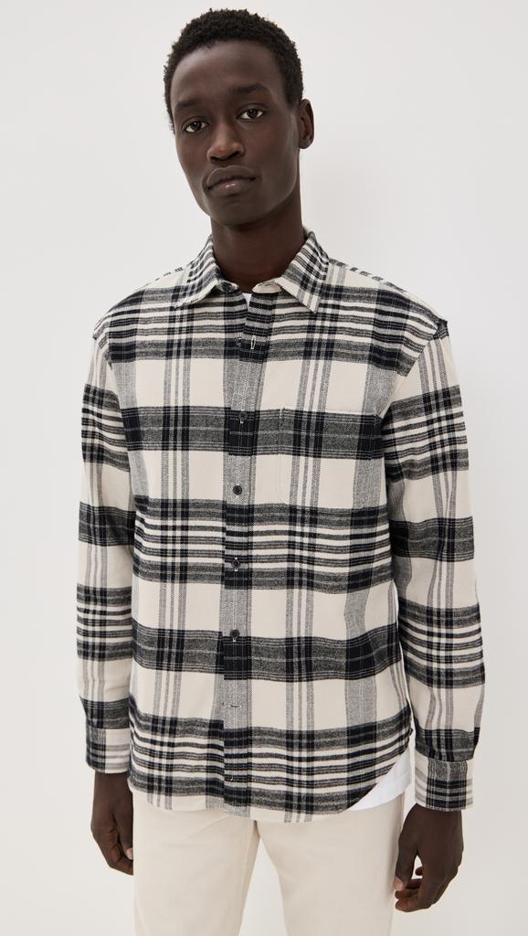 Club Monaco Heavyweight Plaid Flannel