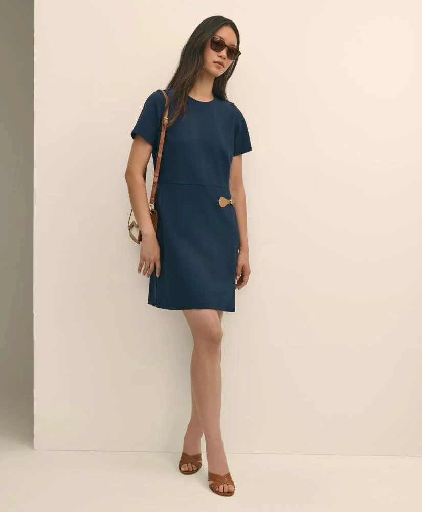 blue dress for baby girl Rolanda Velvet Mini Dress main image 1