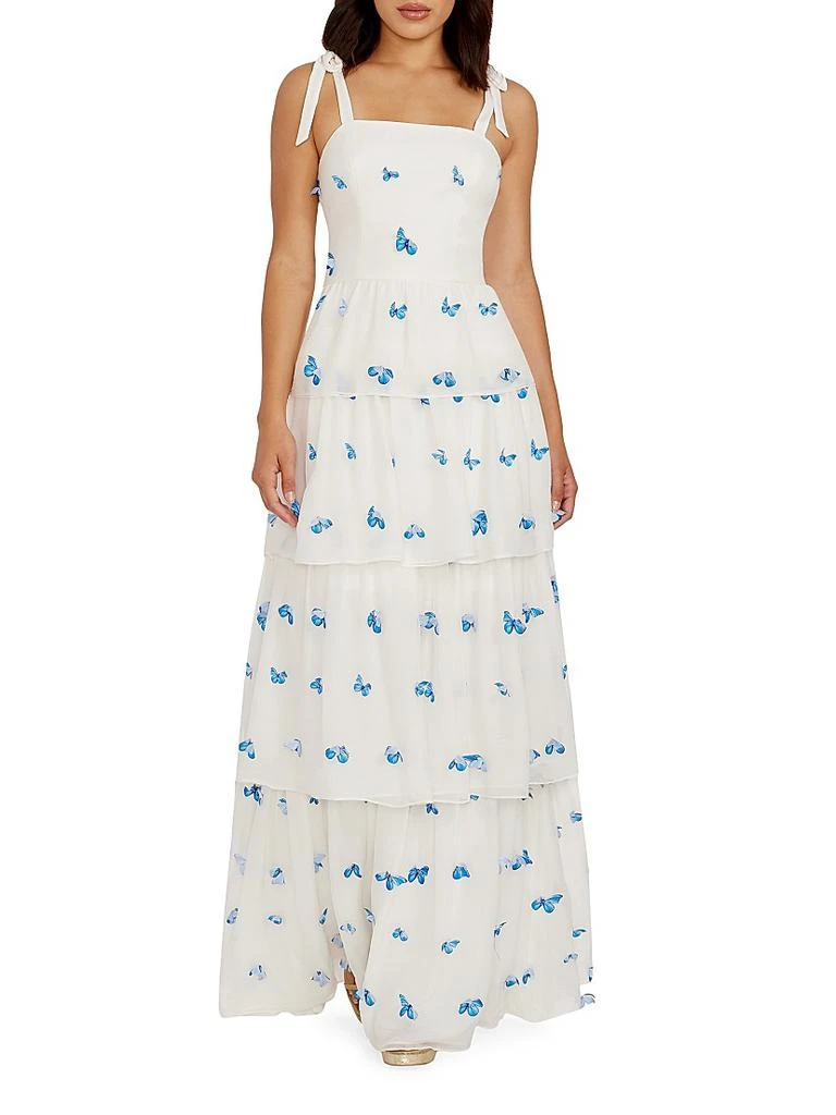 Dress The Population Monica Dress - White - M