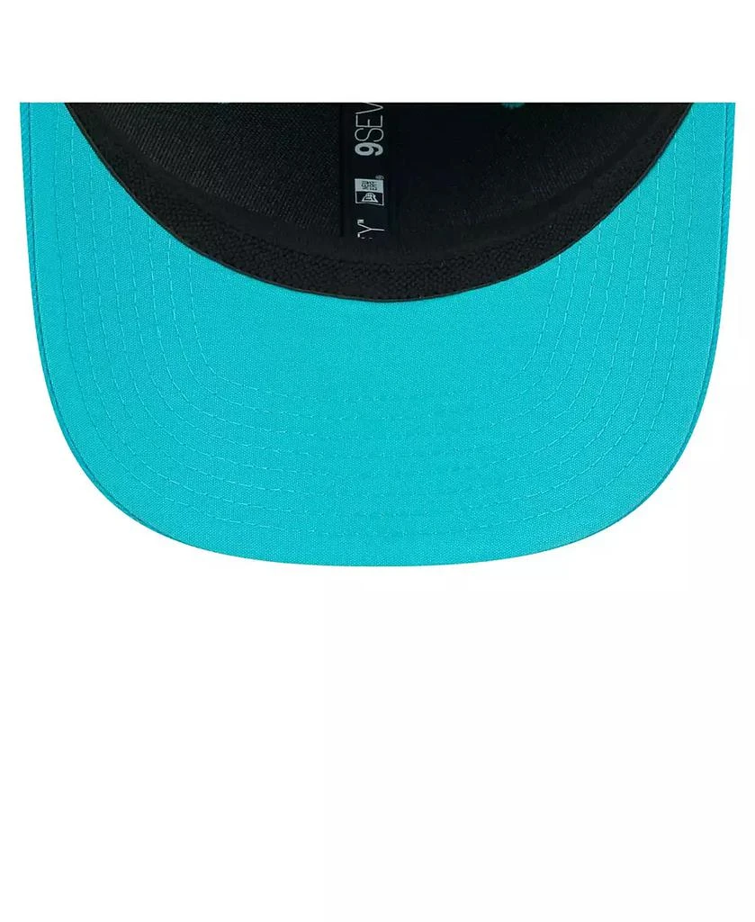 New Era Men
s Aqua Miami Dolphins Gameday Multi Rope 9SEVENTY Stretch-Snap Hat 3