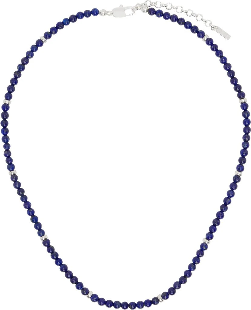 Eliou Blue & Silver Armie Necklace 1