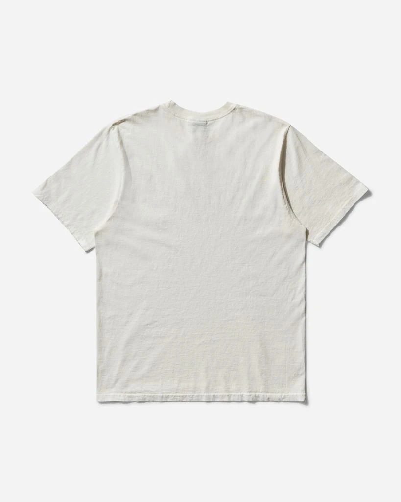 STUSSY Men's Strong Mac Pigment Dyed T-Shirt Natural 2