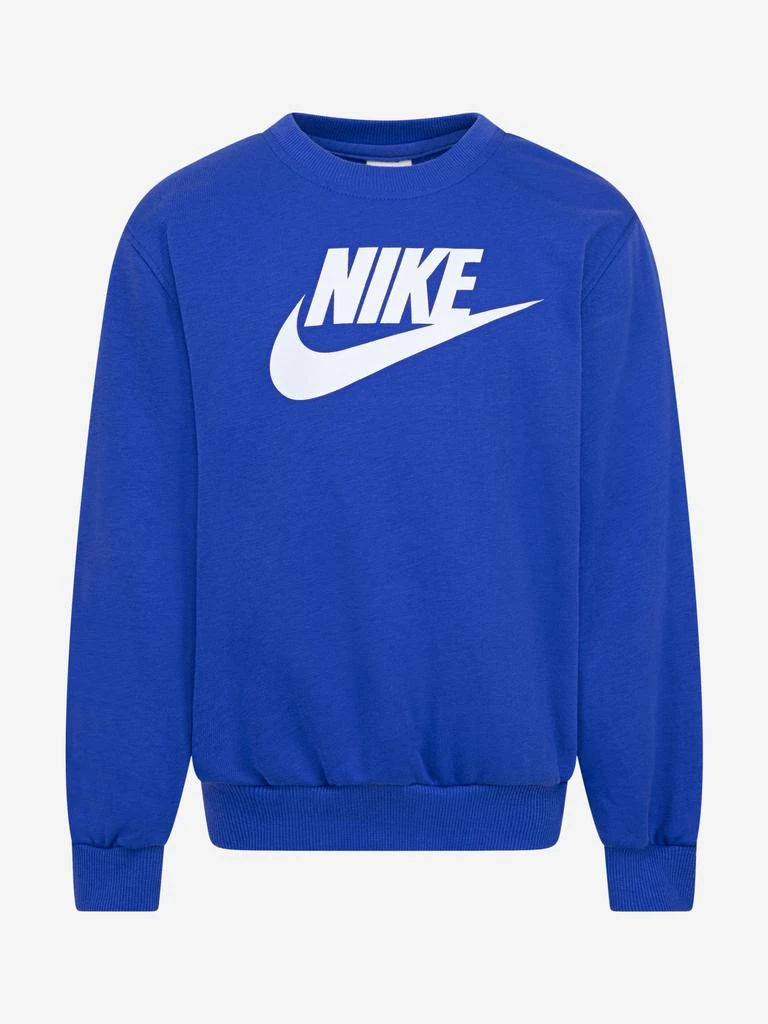 NIKE Nike Girls Logo Sweatshirt in Blue 1