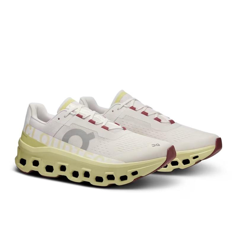 On On Cloudmonster 61.97786 Sneaker Men's US 13 White Athletic Running Shoes TF5533
