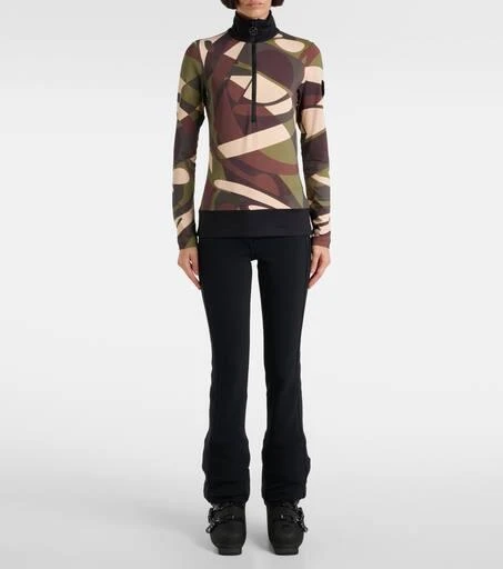 Toni Sailer Wieka printed jersey ski top 2