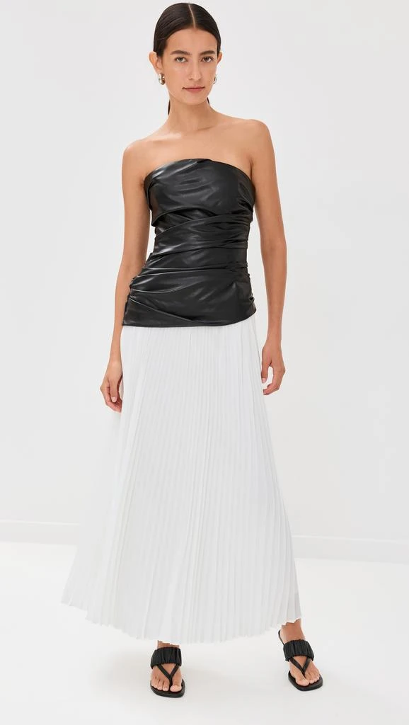 SIMKHAI Arie Strapless Bustier Dress 6