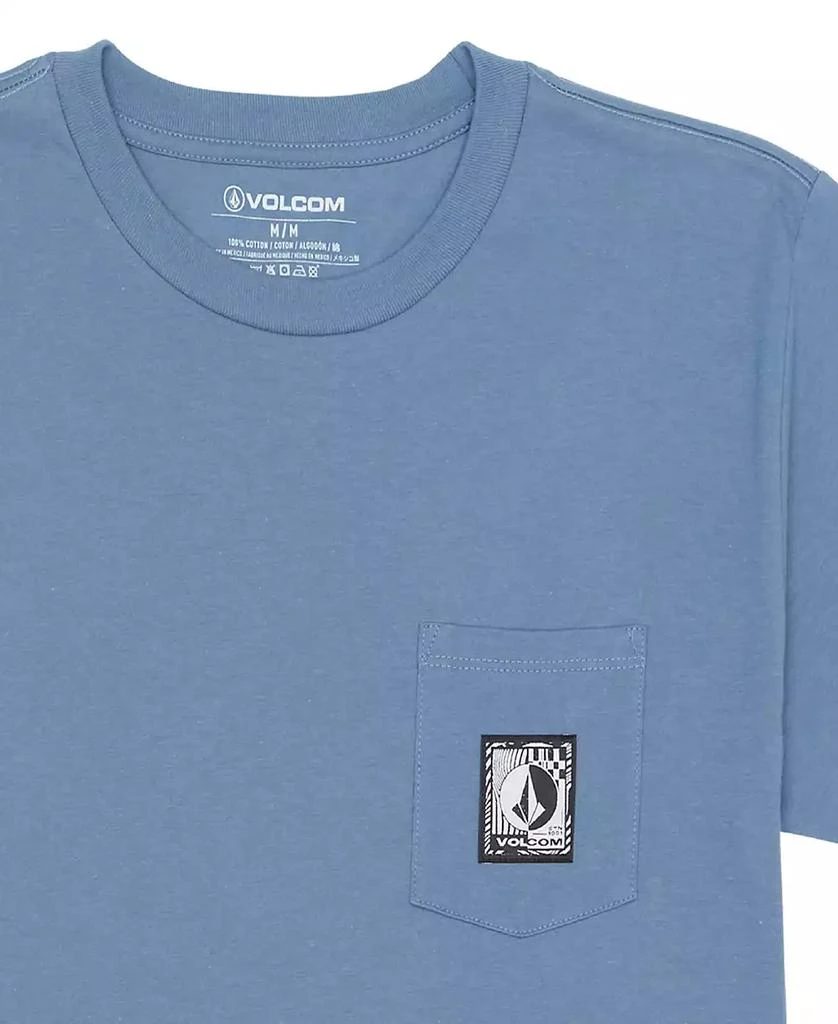 Volcom Men's Fracking Pocket Label Short Sleeve T-shirt 3