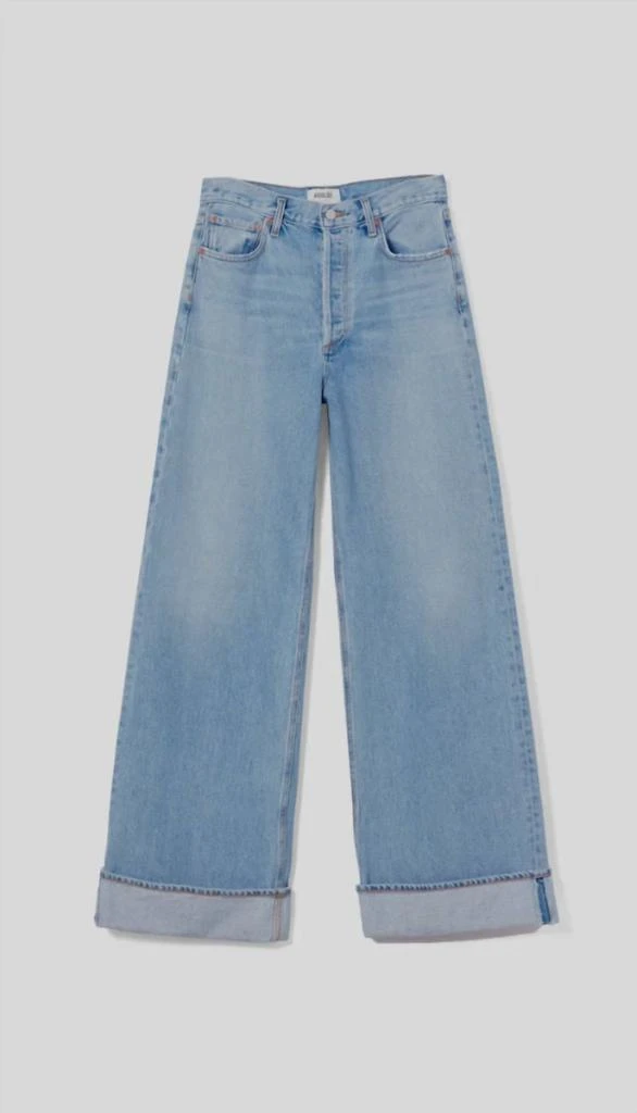 AGOLDE Agolde - Dame High Rise Wide Leg Jeans 6