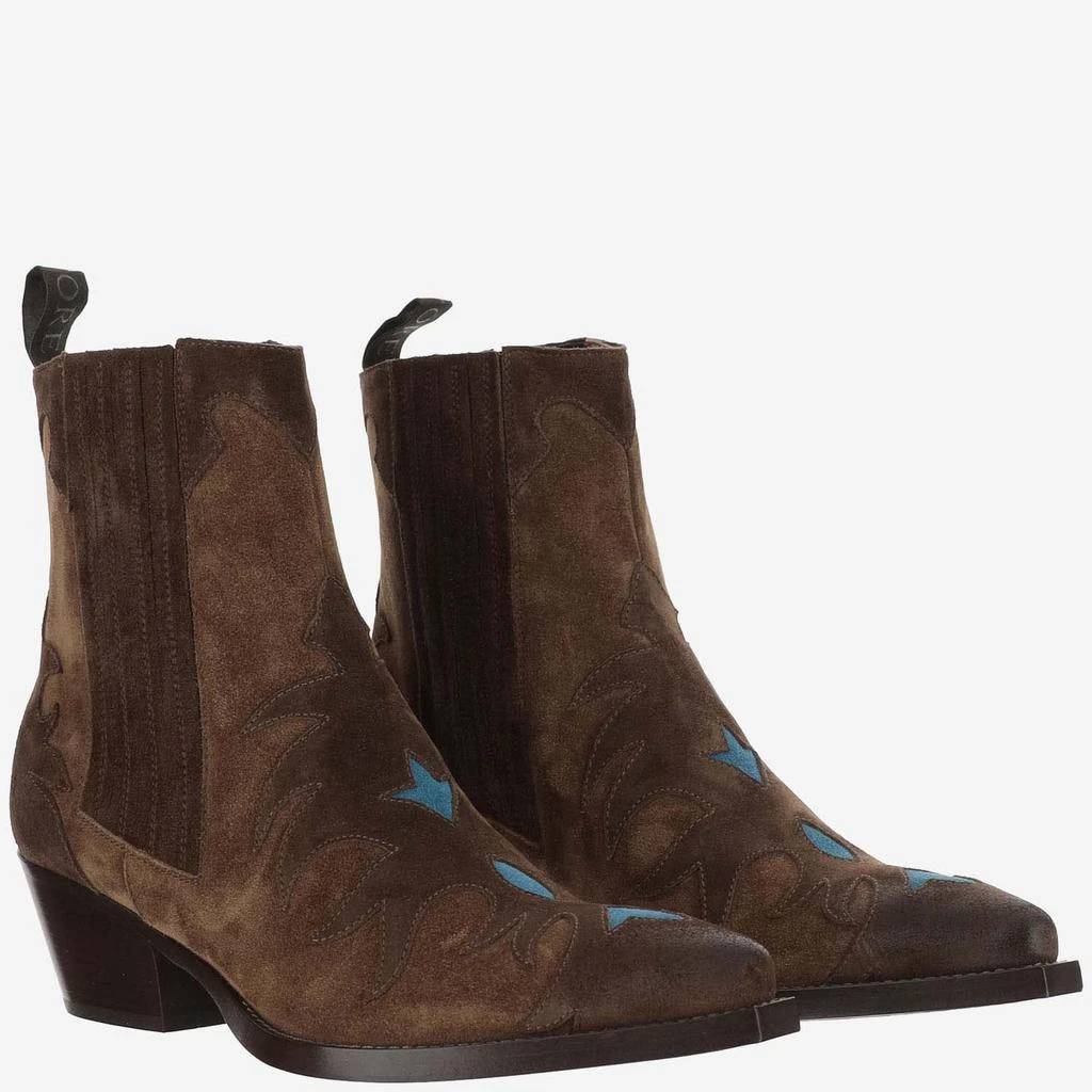 SARTORE Suede Western Boots 2