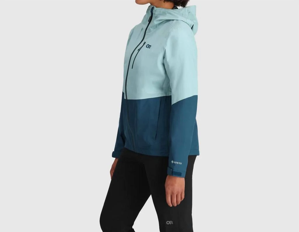 OUTDOOR RESEARCH Womens Aspire Ii Gore-Tex Jacket In Sage/harbor 2