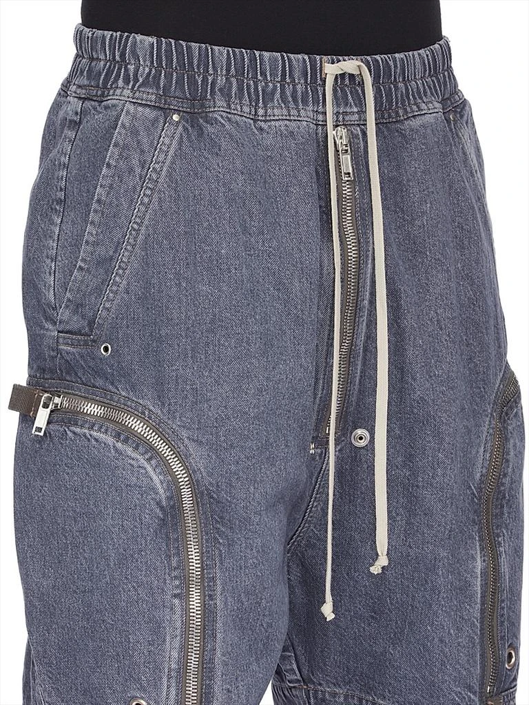 Rick Owens Bauhaus Denim Shorts 5