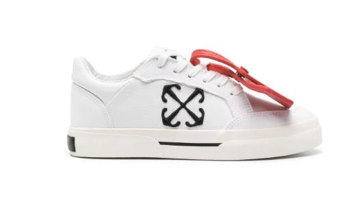Off-White CANVAS SNEAKERS WITH ARROW MOTIF 5