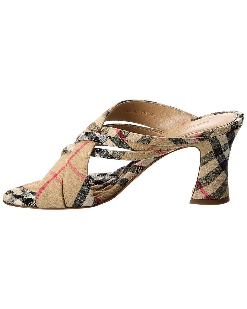 Burberry Check Linen Sandal 2