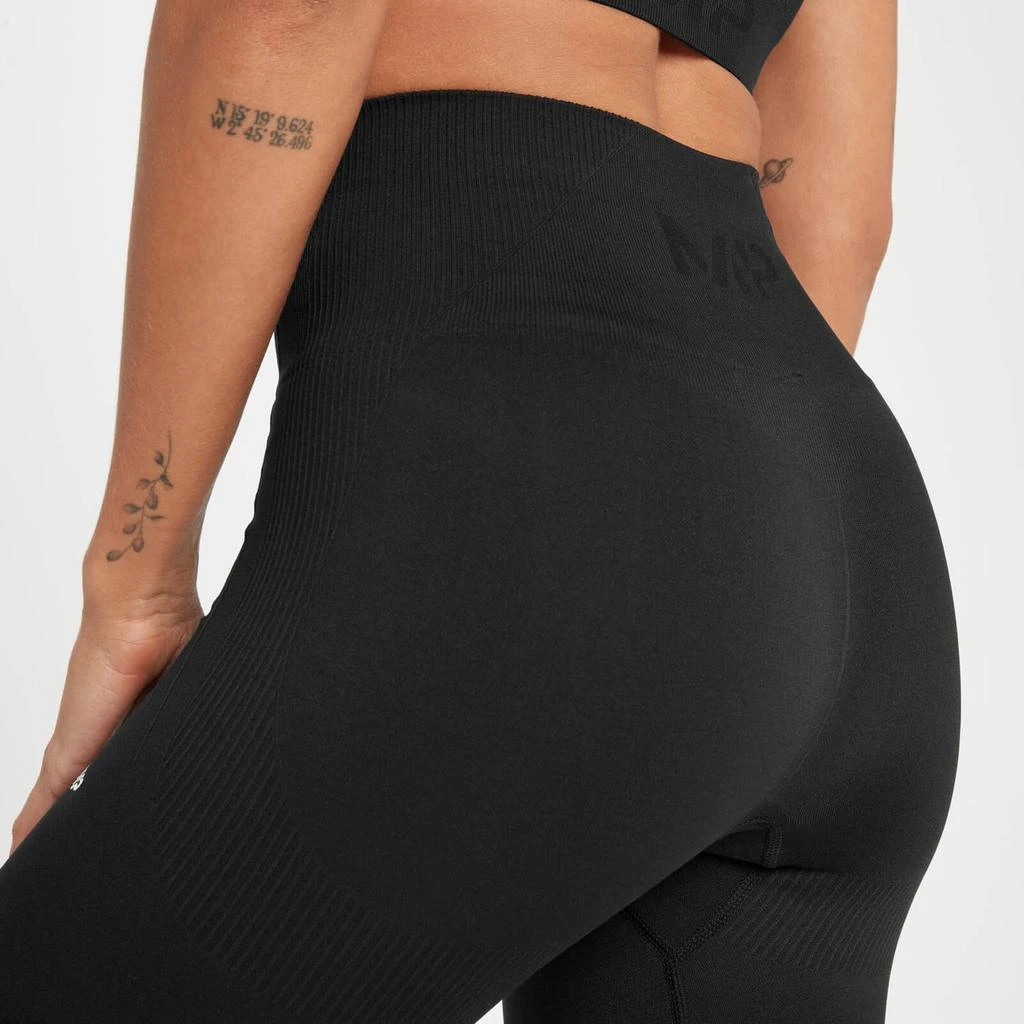 Myprotein MP Women's Tempo Tonal Seamless Leggings - Black 3