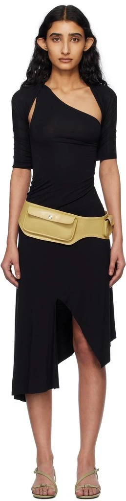 knee length dresses for ladies Lucia Midi Dress in Black