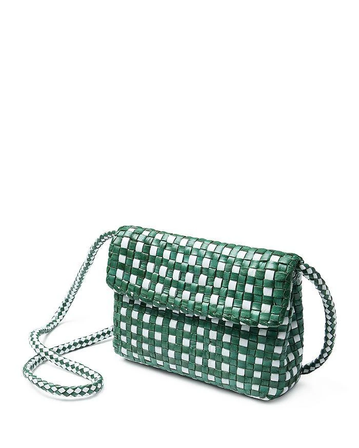 Loeffler Randall Vinnie Mini Woven Leather Crossbody 4