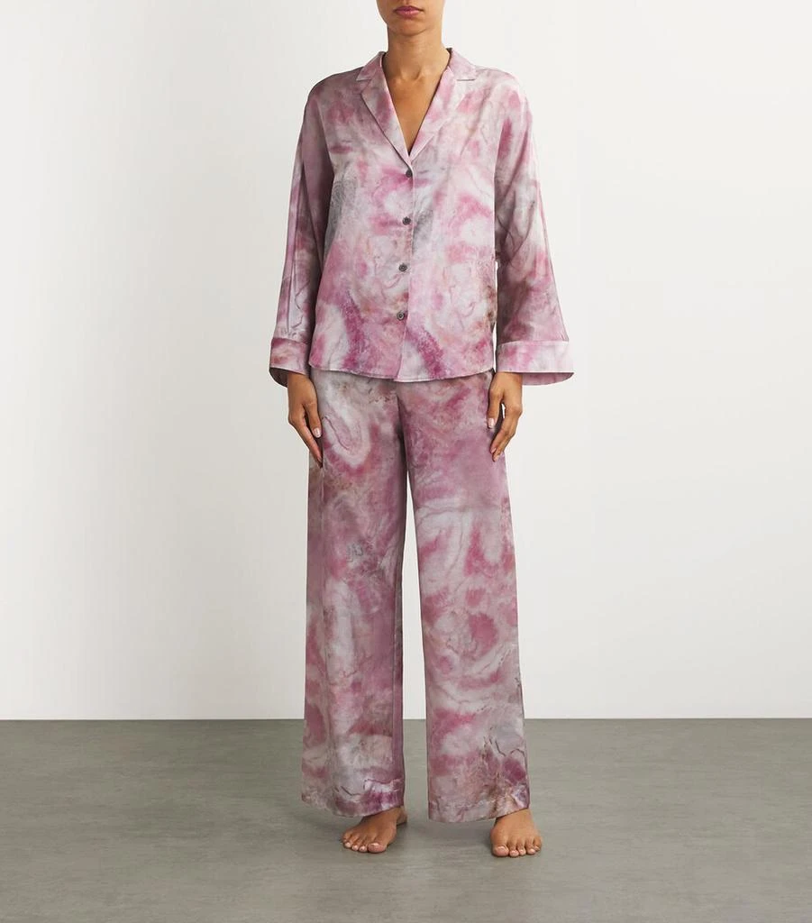 Zimmerli Cotton-Silk Marble Pyjama Set 2
