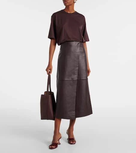 Amina Muaddi Lupita 70 patent leather mules 3