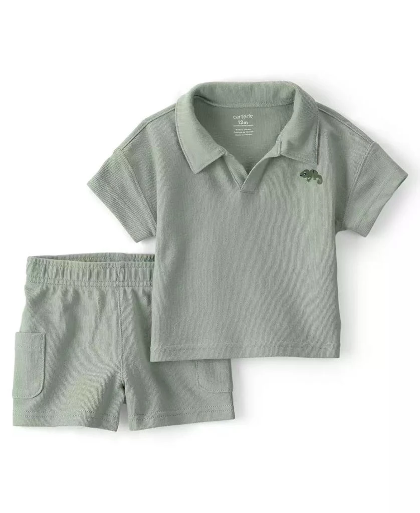 Carter's Baby Boys' Short-Sleeve Top & Shorts, 2-Piece Set new arrivals