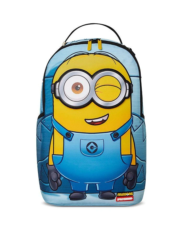 SprayGround Minions Backpack With Removable Eye Details 4