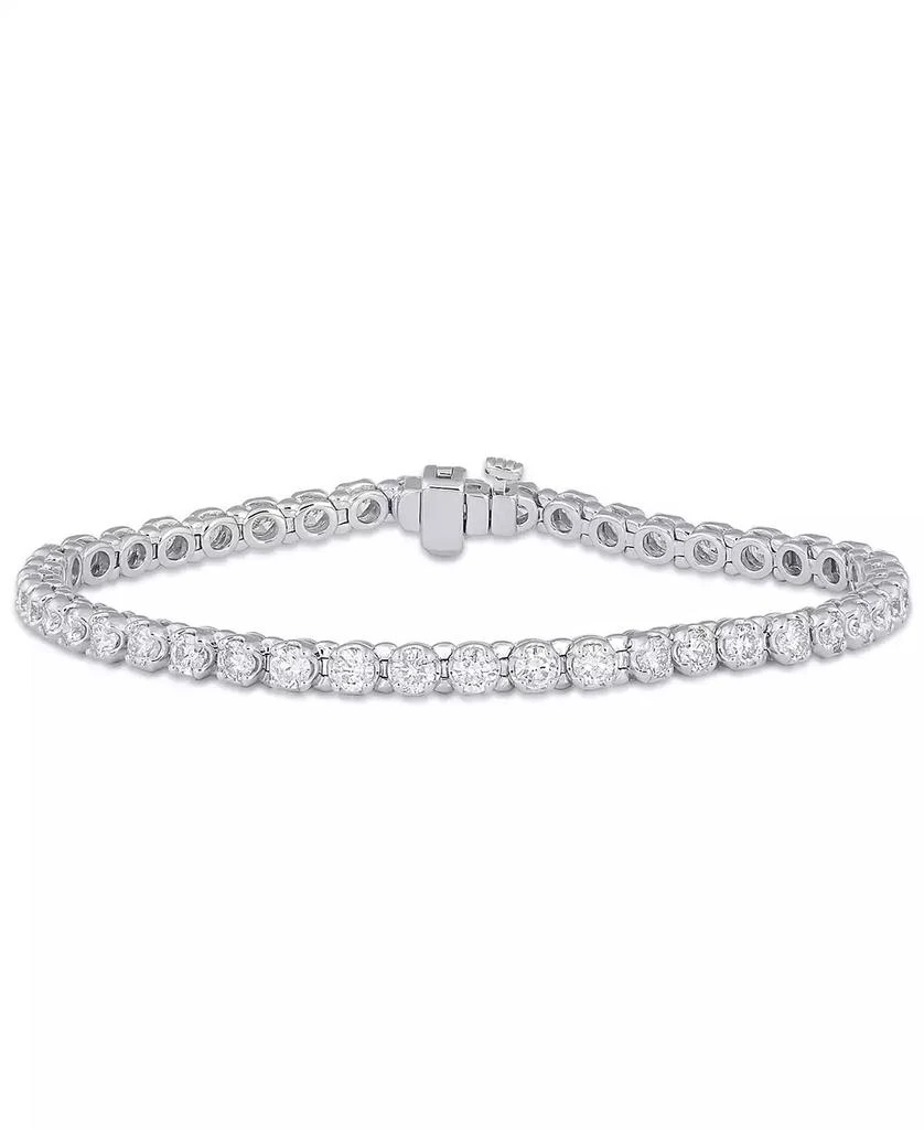 Macy
s White Diamond Bracelet (5 ct. t.w.) in 10k Yellow Gold (also in 10k White Gold)