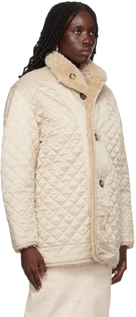 Isabel Marant Etoile Beige Carolina Reversible Jacket Isabel Marant Etoile Beige Carolina Reversible Jacket