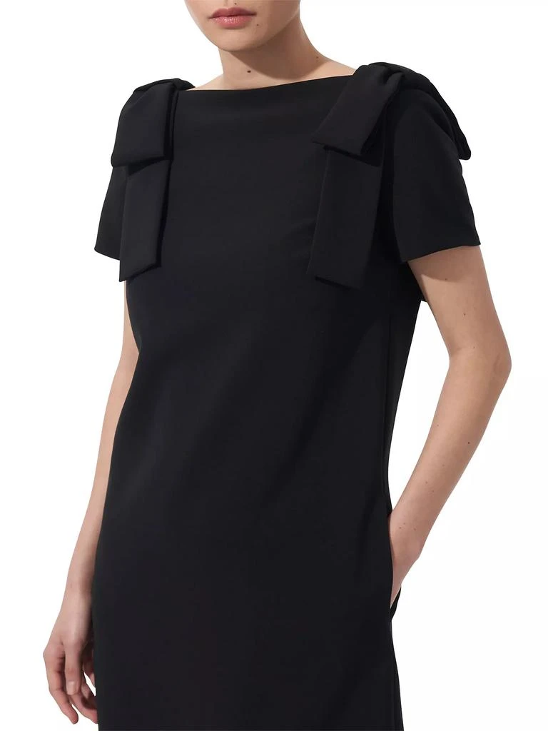 Carolina Herrera Icon Bow-Embellished Shift Dress 5