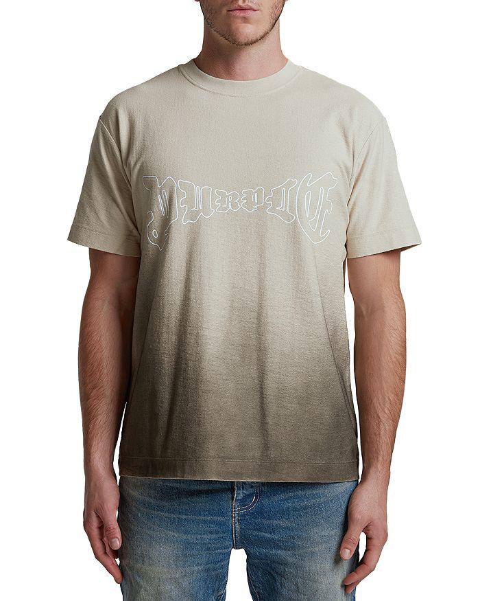 Purple Brand Ombre Graphic Logo Tee