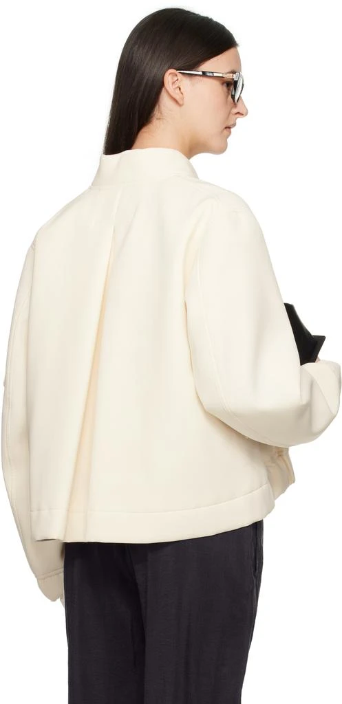Sacai Off-White Suiting Bonding Bomber Jacket 3