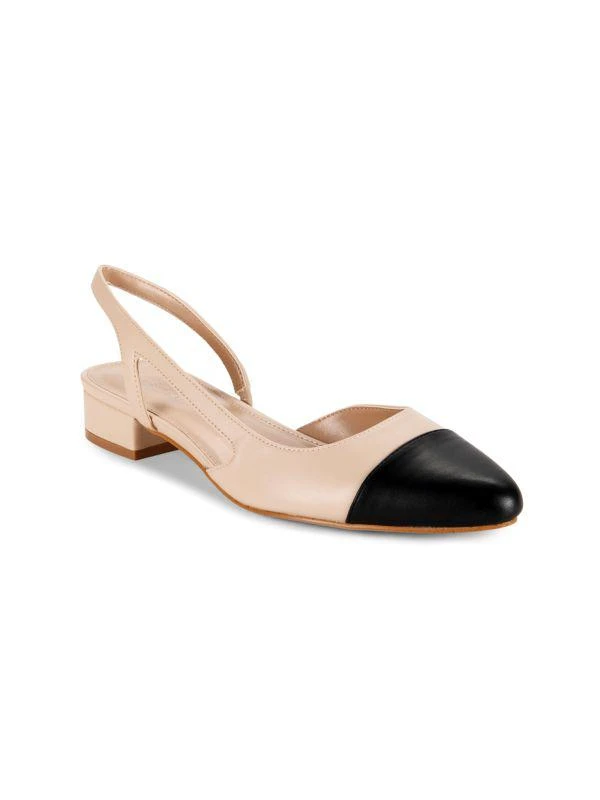 BCBG Tillie Two Tone Slingback Pumps 2