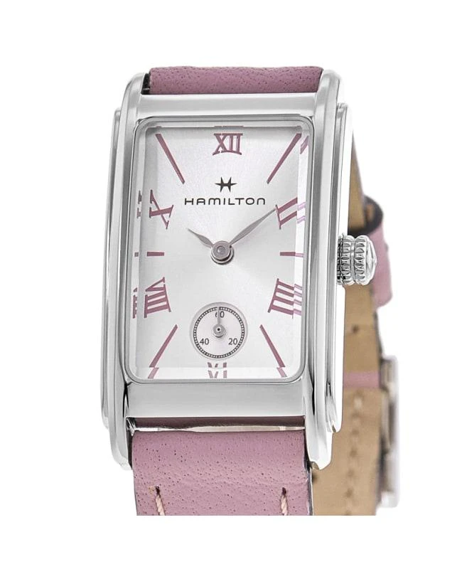 Hamilton Hamilton American Classic Ardmore Small Silver Dial Leather Strap Women's Watch H11221853 2