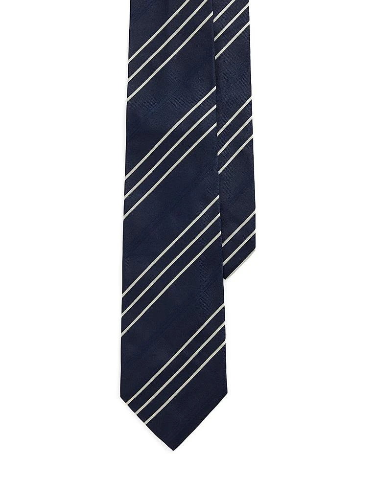 Ralph Lauren Striped Silk Faille Tie 1