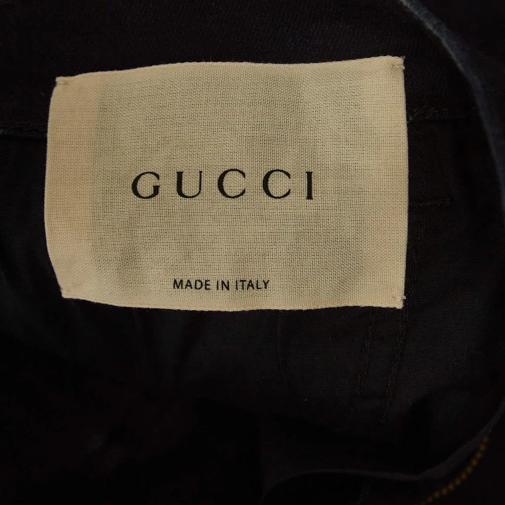 Gucci Gucci Black Snake Embroidered Denim Skinny Fit Jeans M Waist 28" 4