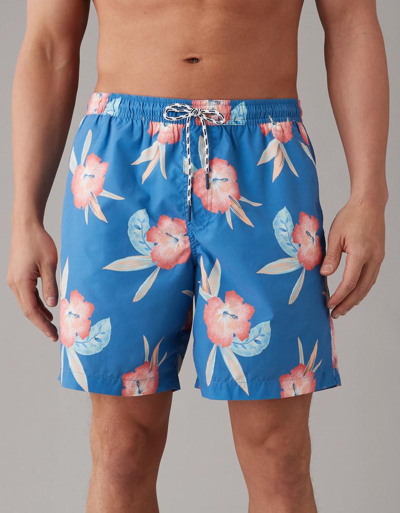 AE AE Tropical Flex 7" Swim Trunk