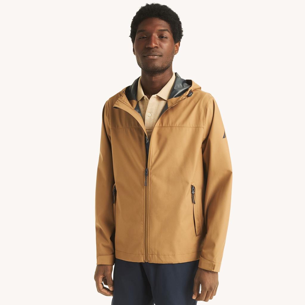 Nautica Mens Packable Seam-Sealed Jacket