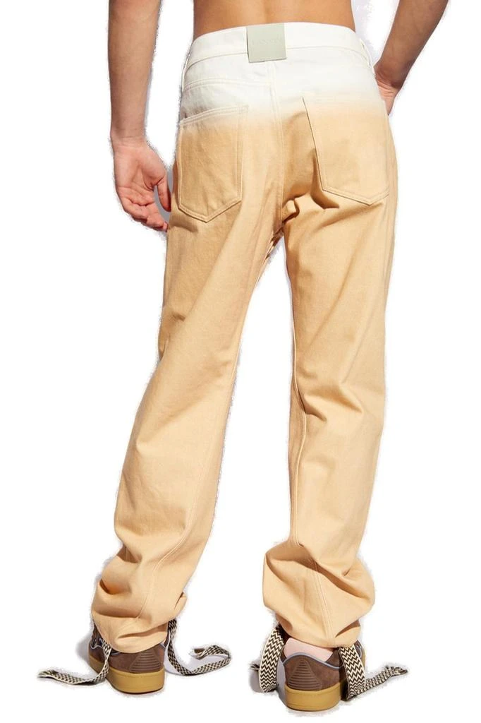 Lanvin Lanvin Logo Patch Straight Leg Jeans 3