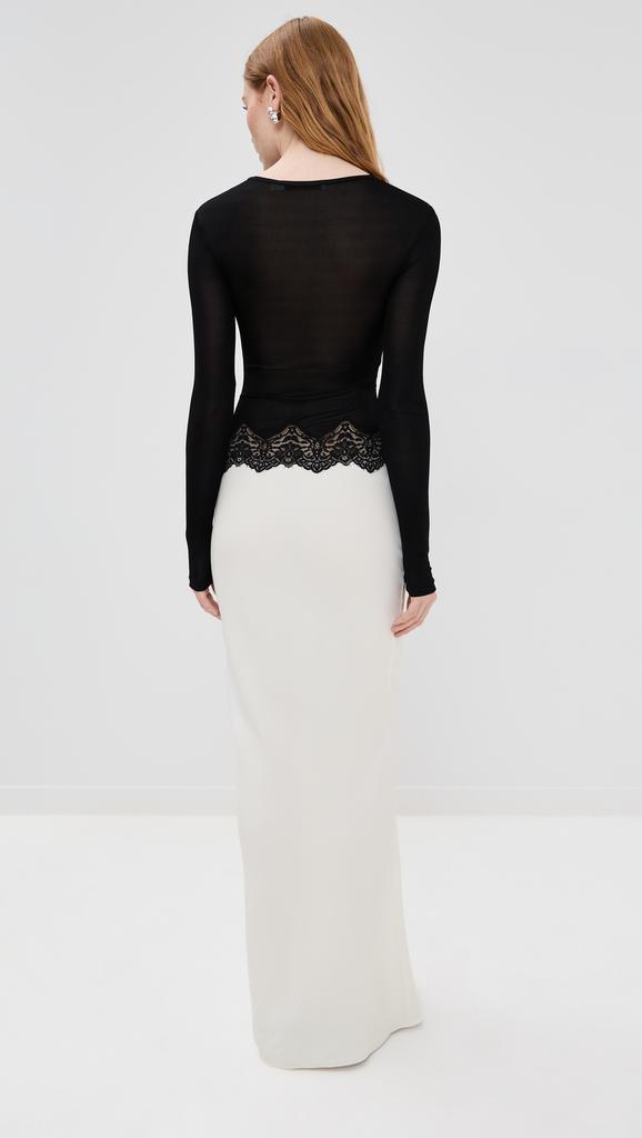 Christopher Esber Open Twist Verner Lace Dress