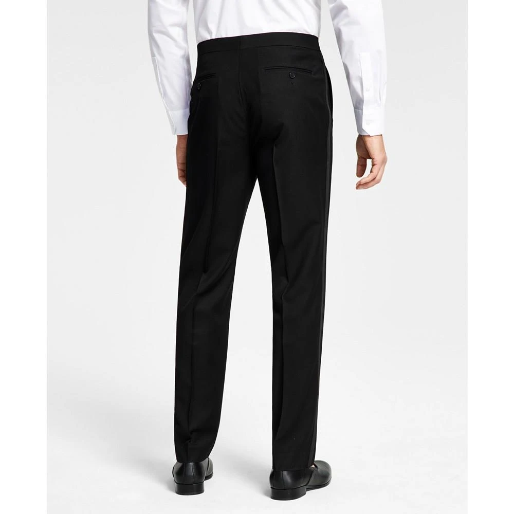 Alfani Men's Classic-Fit Stretch Black Tuxedo Pants, Created for Macy's 3