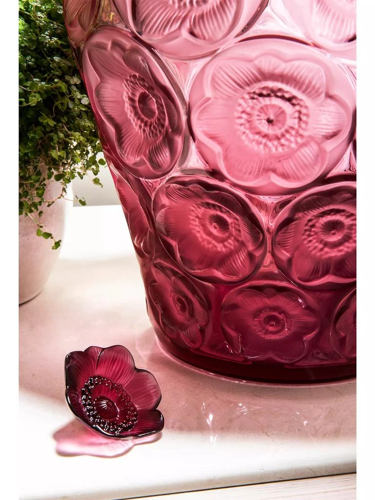 Lalique Anemone Crystal Sculpture 2