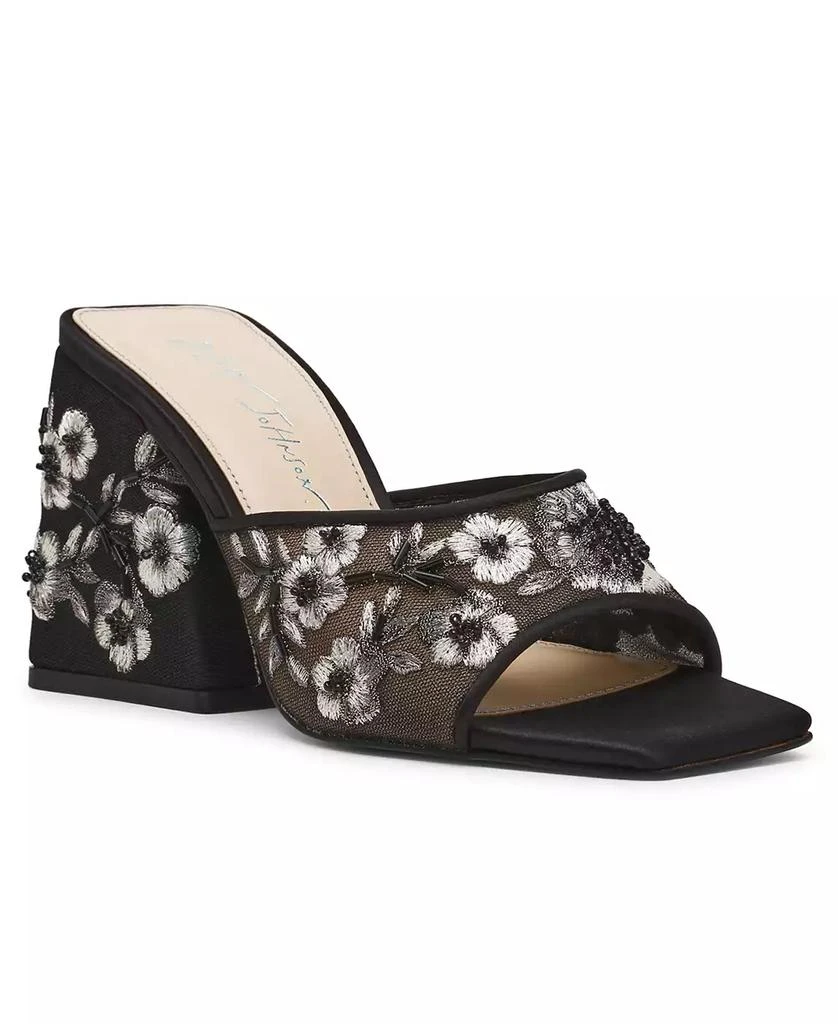 Betsey Johnson Women's Roo Embroidered Evening Sandals 1