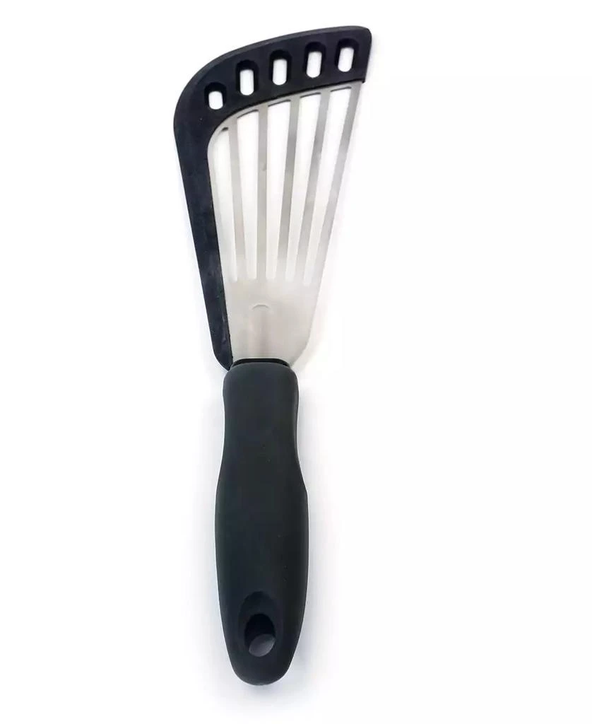 RSVP International Endurance Stainless Steel 11x3" Angled Slotted Spatula 5