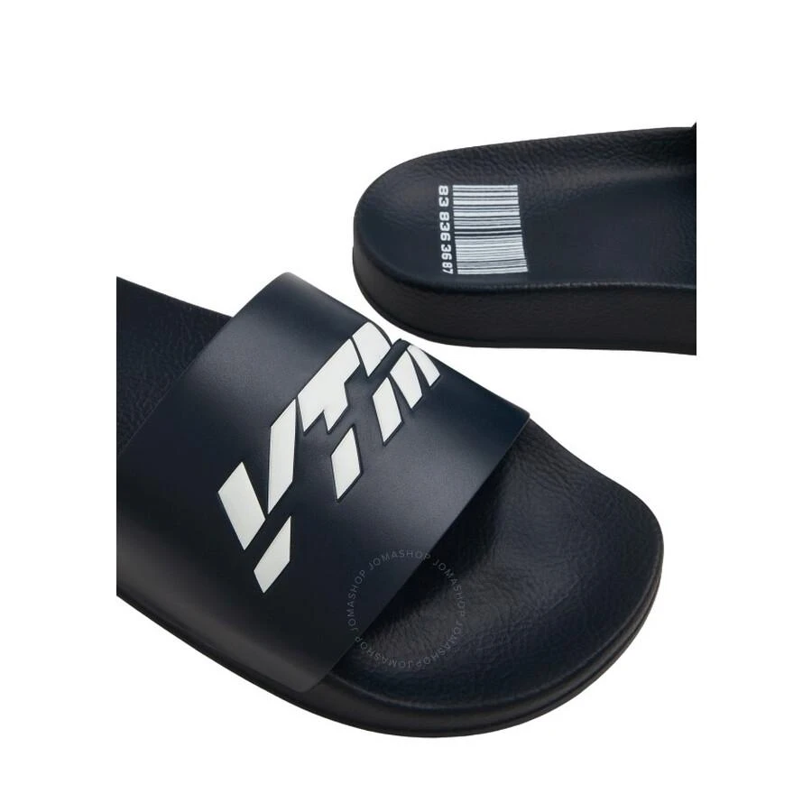 VTMNTS Men's Textured Logo Pool Slides 2