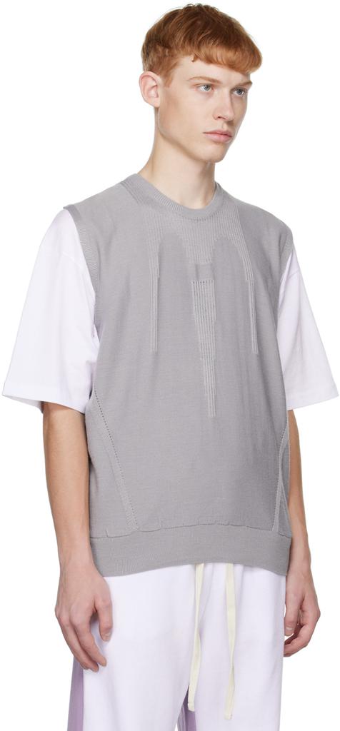 TheOpen Product SSENSE Exclusive Gray Vest