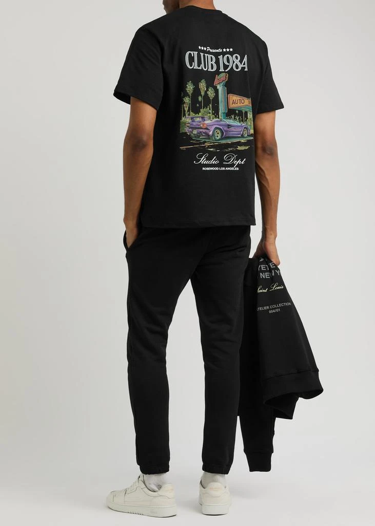 CLUB 1984 LA Auto printed cotton T-shirt 4