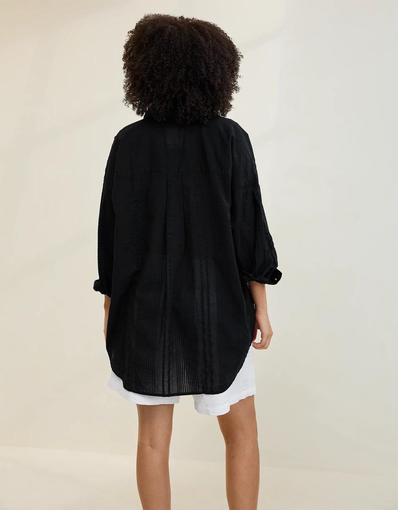 Aerie Aerie Seersucker Cover Up Shirt