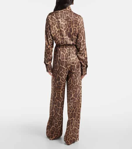 Stella McCartney Leopard-print pajama pants 3