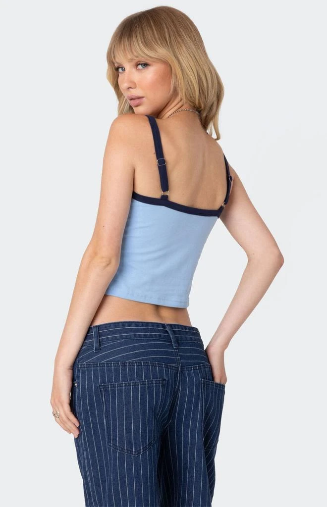 Edikted Francesca Contrast Tank Top 4