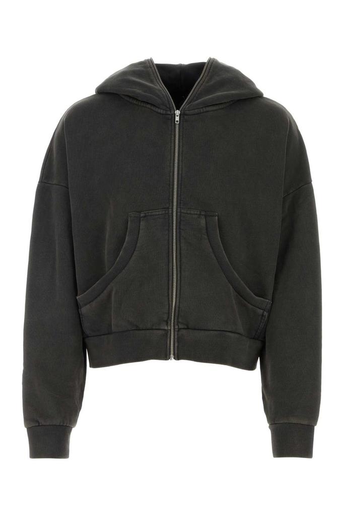 full zip washed black – entire studios