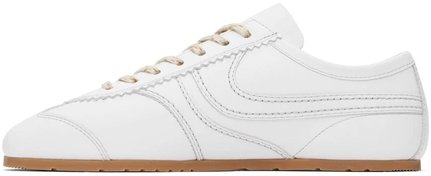 Dries Van Noten White Leather Sneakers 3